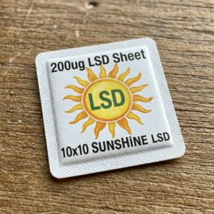 200ug LSD sheet 10×10