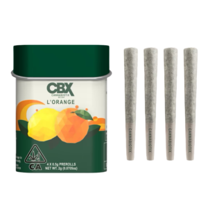 CBX | 4pk Pre-Rolls | L’Orange