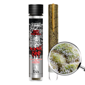 Hash Hole Pre-Roll | Durban Poison Flower with Cafe Racer Hash Rosin