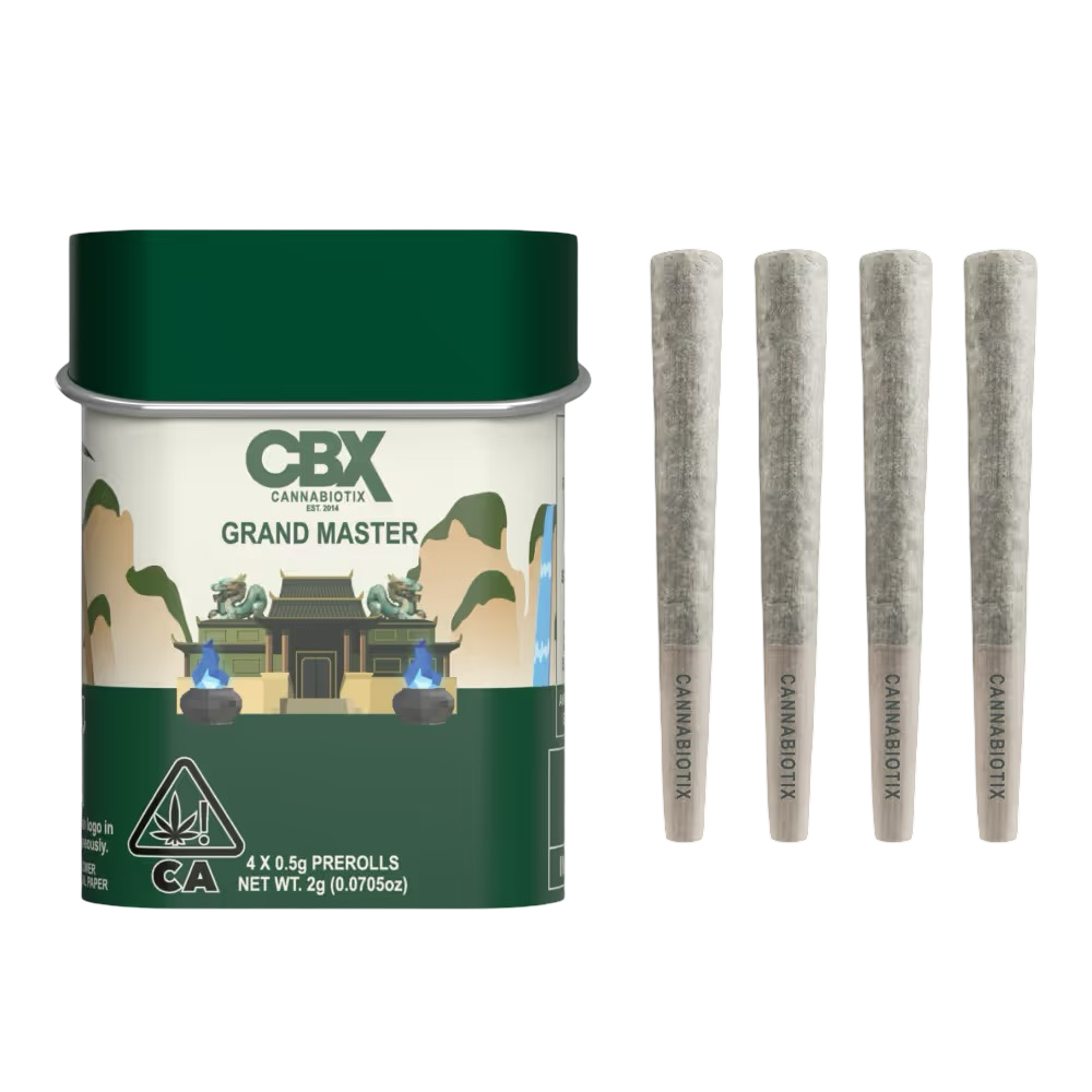 CBX Grand Master Pre-Rolls | 4-Pack