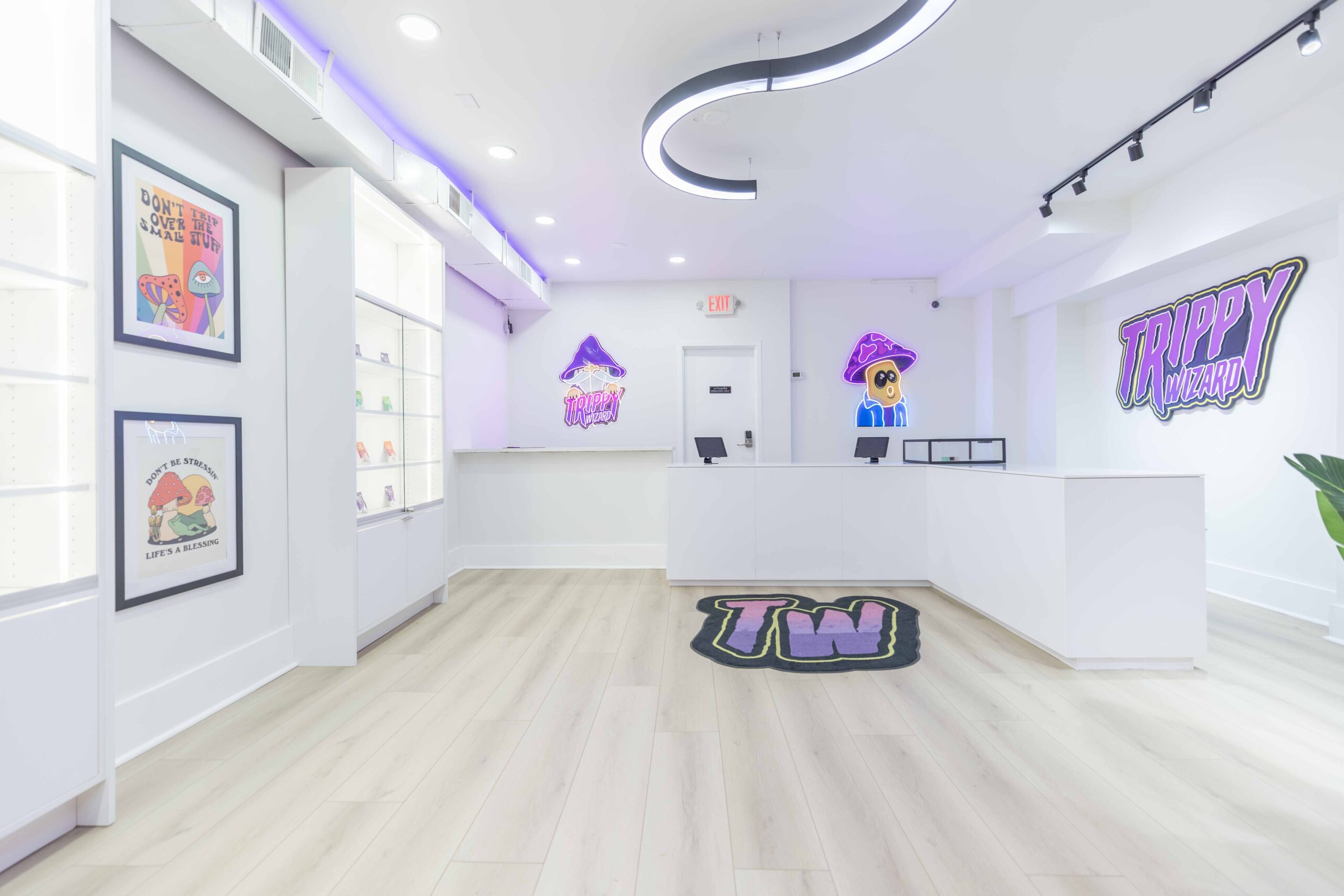 Trippy Wizard interior